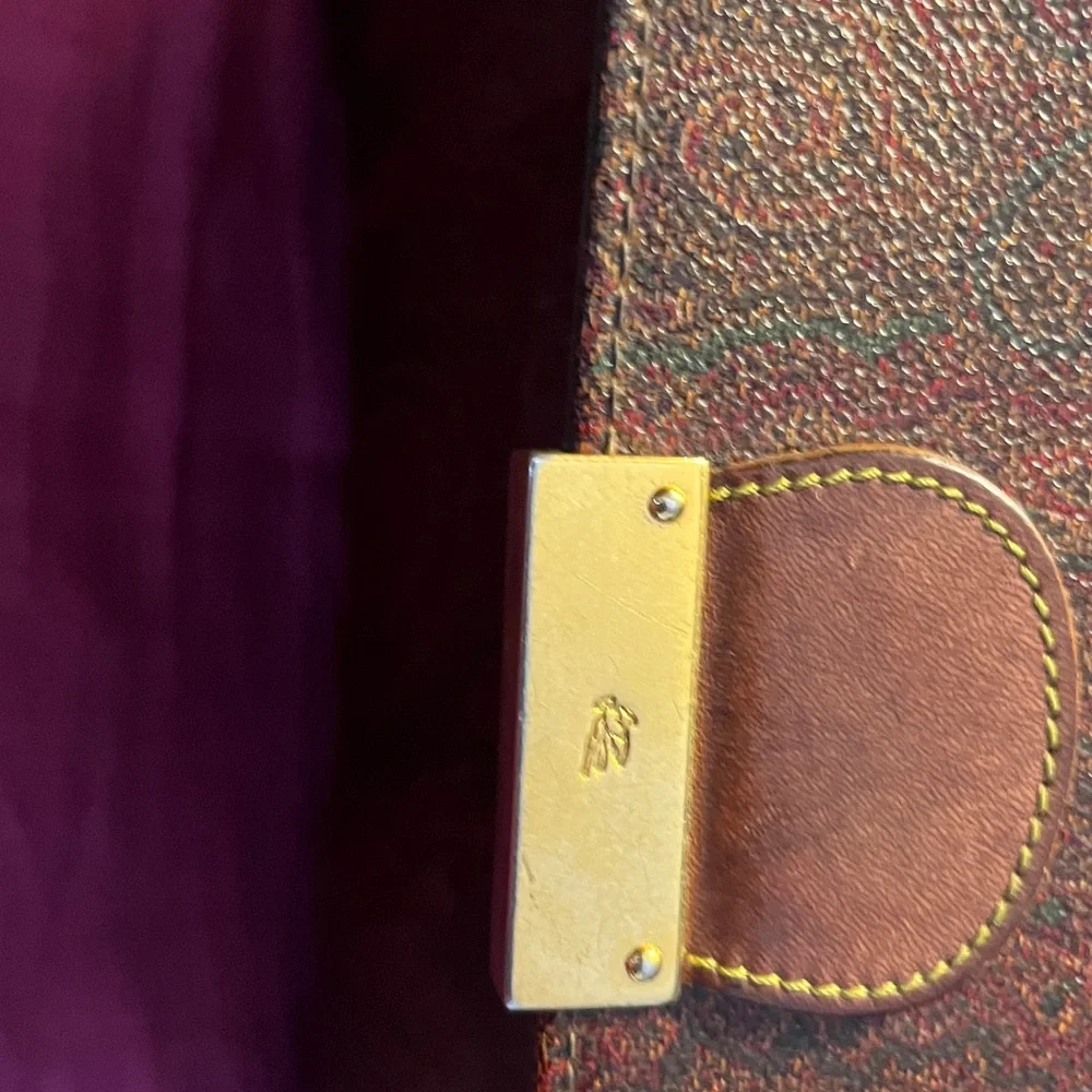 Etro Milano Briefcase rehab handle otherwise good